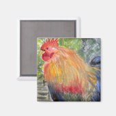 Aimant - Coq/poulet (Recto/Verso)