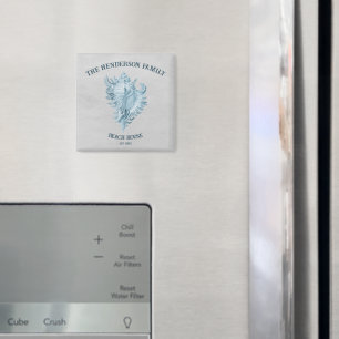 Aimant Coque conique bleu