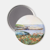 Aimant Coquelicots, îles de Shoals, (Recto/Verso)