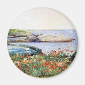 Aimant Coquelicots, îles de Shoals, (Devant)