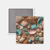 Aimant Coques de mer (Recto/Verso)