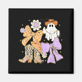 Aimant Coquette Bow Boo Ghost Boots Western Cowboy Cowgir (Devant)