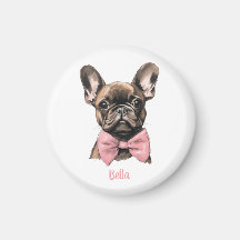 Coquette Frenchie Nom costumizable