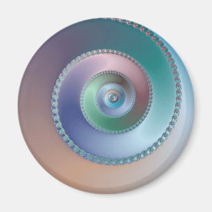 Aimant Coquille maritime - Fractale