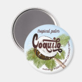 Aimant Coquito Coconut Business Publicité (Recto/Verso)