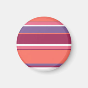 Aimant Corail vivant, rouge et violet