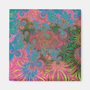 Aimant Coraux d'art abstrait