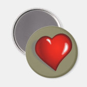 Aimant corazon (Recto/Verso)
