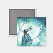 Aimant Corbeau (Recto/Verso)