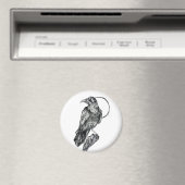 Aimant Corbeau Amical (In Situ (Lave-vaisselle))