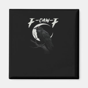 Aimant Corbeau Drôle Essentiel Rétro Classique