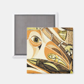 Aimant corbeau indien par gregory gallo (Recto/Verso)