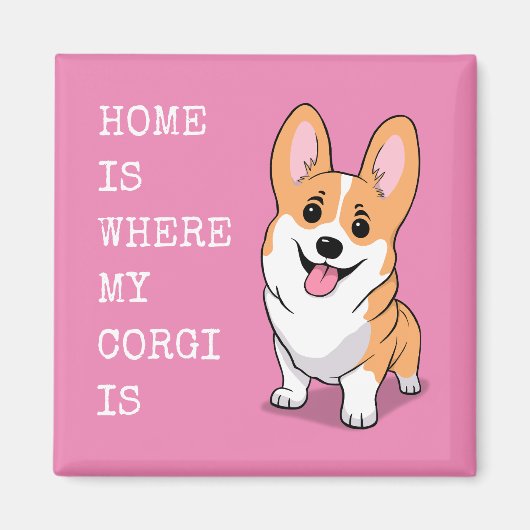 Aimant Corgi (Devant)