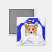 Aimant Corgi Angel (Recto/Verso)