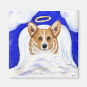 Aimant Corgi Angel (Devant)