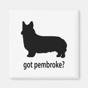 Aimant Corgi obtenu de Pembroke