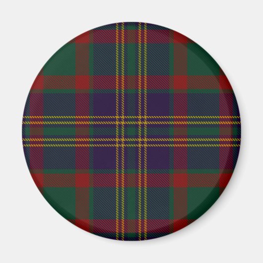 Aimant Cork County Irish Tartan (Devant)