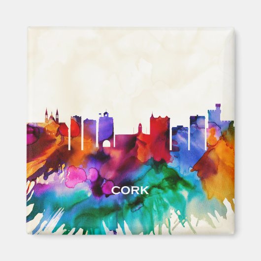 Aimant Cork Skyline (Devant)