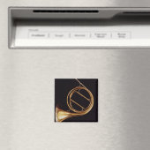 Aimant Corne française, par Marcel Auguste Raoux (In Situ (Lave-vaisselle))