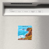 Aimant Cornwall Angleterre Royaume-Uni Paysage côtier (In Situ (Lave-vaisselle))