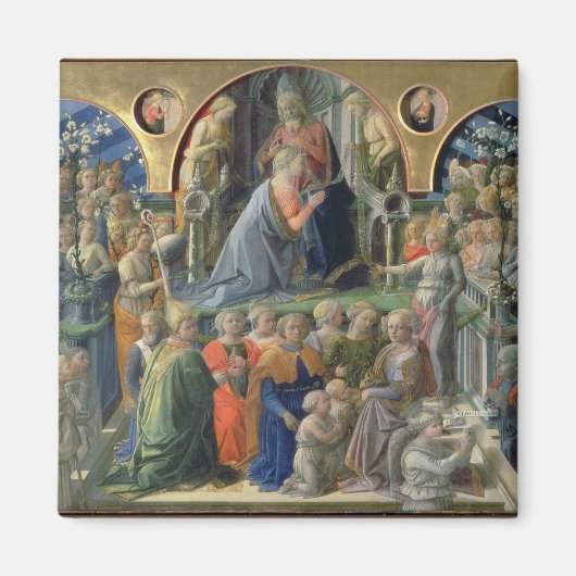 Aimant Coronation de la Virgin, 1441-7 (Devant)