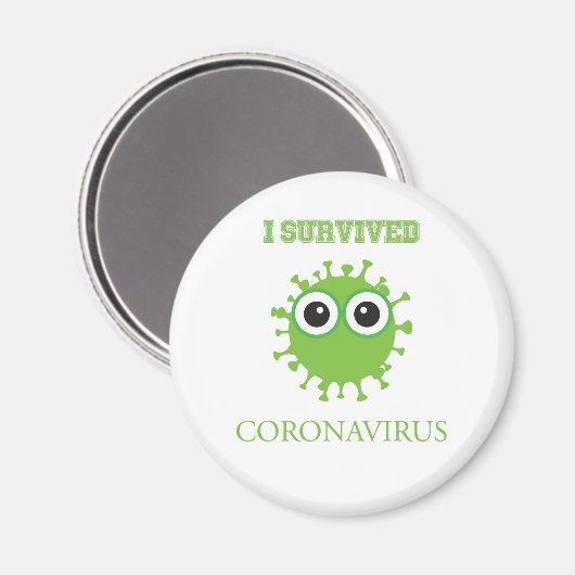 Aimant Coronavirus (Recto/Verso)
