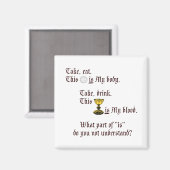 Aimant Corps et sang (Recto/Verso)