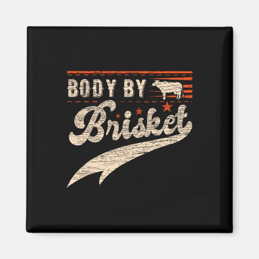 Aimant Corps Par Brisket Bbq (Devant)