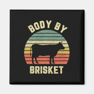 Aimant Corps Par Chemise Brisket Funny Bbq Byckyard Grill