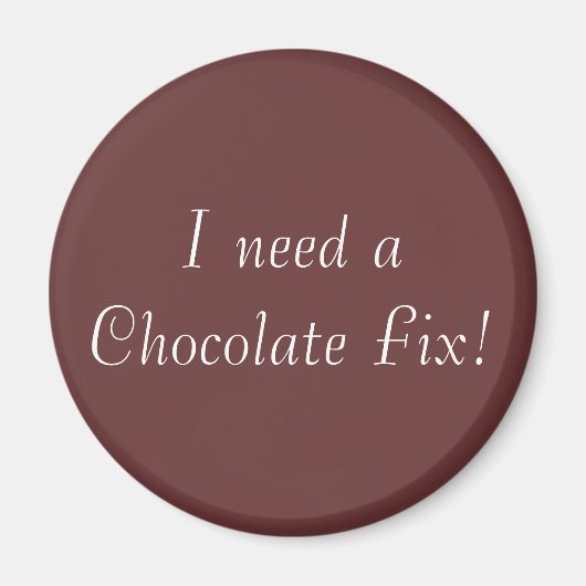Aimant Correctif au Chocolat (Devant)