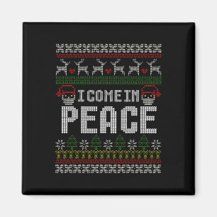 Aimant Correspondance Couples Vilain Chandail De Noël Je