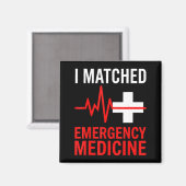 Aimant Correspondance médecine d'urgence jour de l'affect (Recto/Verso)