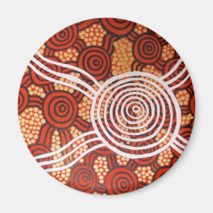 Aimant Corroboree II Art autochtone