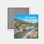 Aimant Corse France Vallée du Fango (Recto/Verso)
