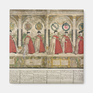 Aimant Cortège composé imaginaire