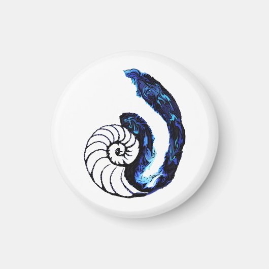 Aimant Cosima Tattoo Orphan Noir Arrière - plan personnal (Devant)