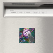 Aimant Cosmo Space-Cat (In Situ (Lave-vaisselle))
