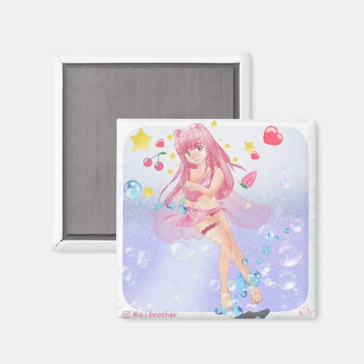 Aimant Cosmos Valentine's Day (Recto/Verso)