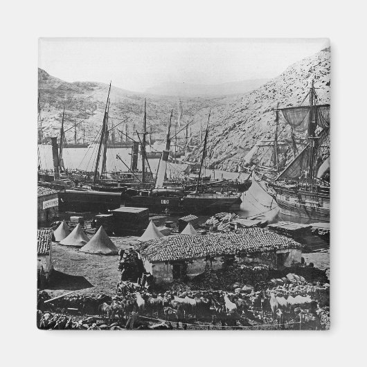 Aimant Cossack Bay, Crimée, c.1855 (Devant)