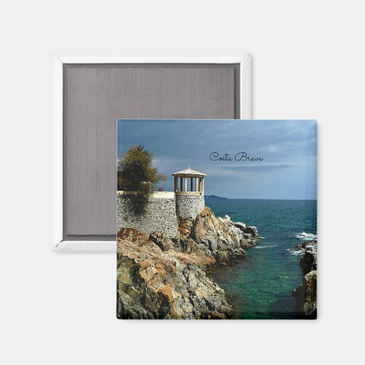 Aimant Costa Brava, Espagne  (Recto/Verso)