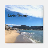 Aimant Costa Brava, Espagne - Beach Photographie (Devant)
