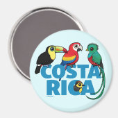 Aimant Costa Rica Birdable (Recto/Verso)