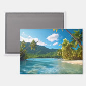 Aimant Costa Rica Island Paradise (Recto/Verso)