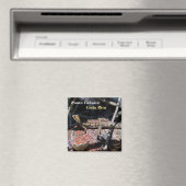 Aimant Costa Rica, Punta Cahuita - Basilisque femelle Liz (In Situ (Lave-vaisselle))