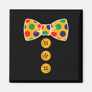 Aimant Costume Clown Halloween Funny Cirque Clown Don The