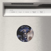 Aimant Costume de Carnaval Bleu - Venise, Italie (In Situ (Lave-vaisselle))