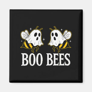 Aimant Costume de couple Boo Bees drôle pour femmes Hallo