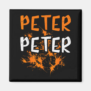 Aimant Costume de couple Peter Pumpkin Eater Splash Hallo