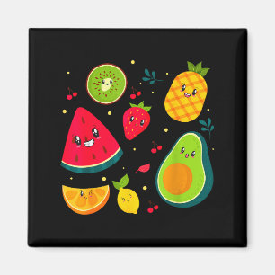 Aimant Costume de fruit thé sucré salade de fruits hommes