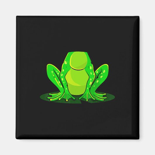 Aimant Costume de grenouille Halloween Green Toad Kids Ho (Devant)